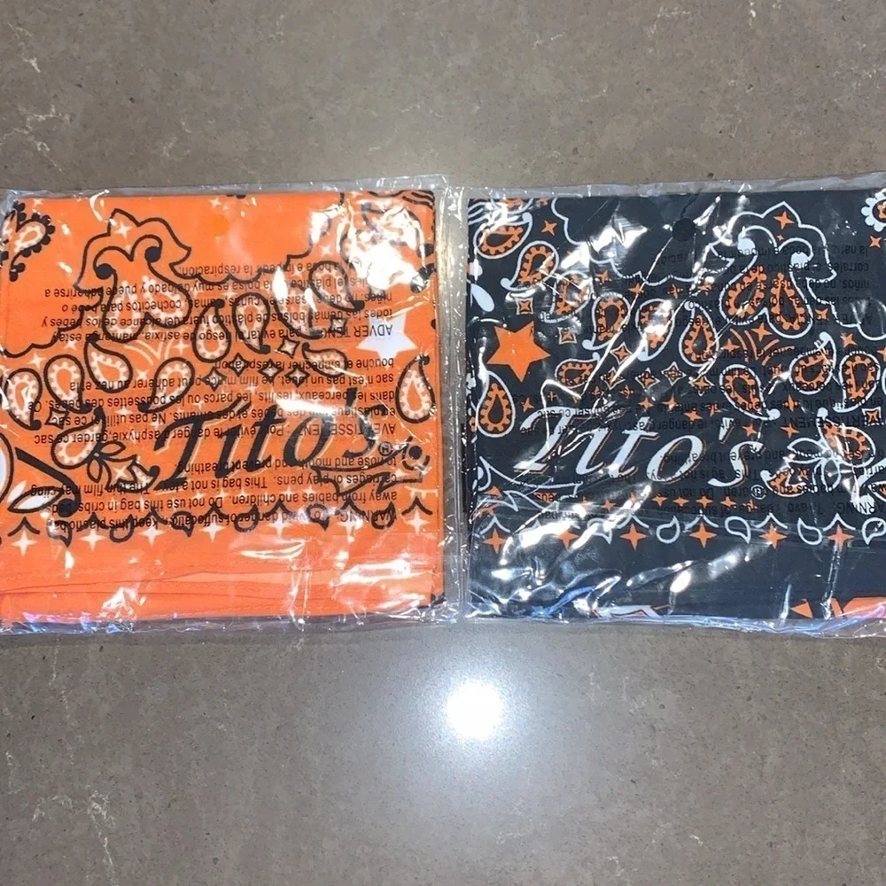 NiP Tito’s Handmade Vodka Merchandise Bundle Sunglasses Koozies Bandanas 8 pcs